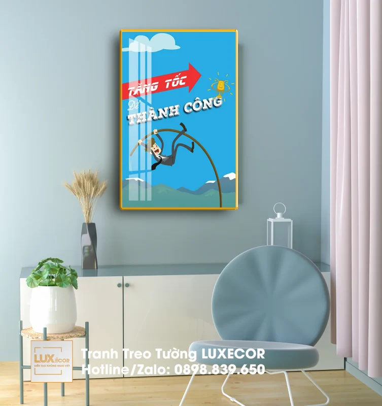  Tranh Slogan tạo động lực Tăng tốc để thành công