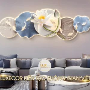 Tuyệt Tác Sen Cá Cửu Ngư Thần Thái Tỏa Sáng