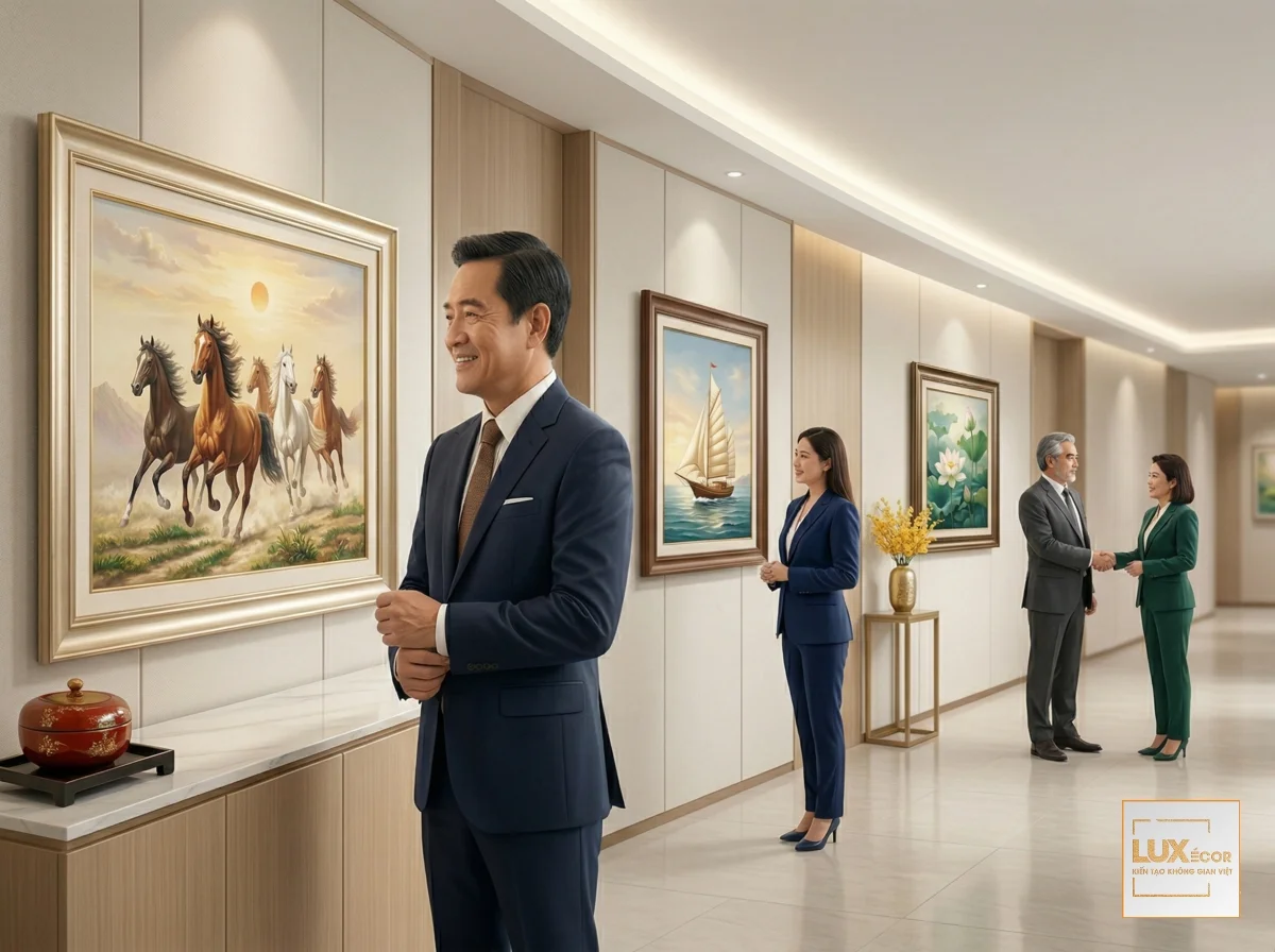 Gợi ý tranh quà tặng phù hợp sếp, đối tác, khách hàng VIP