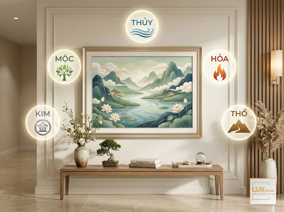 Tư vấn chọn tranh phong thủy mang lại may mắn, thịnh vượng